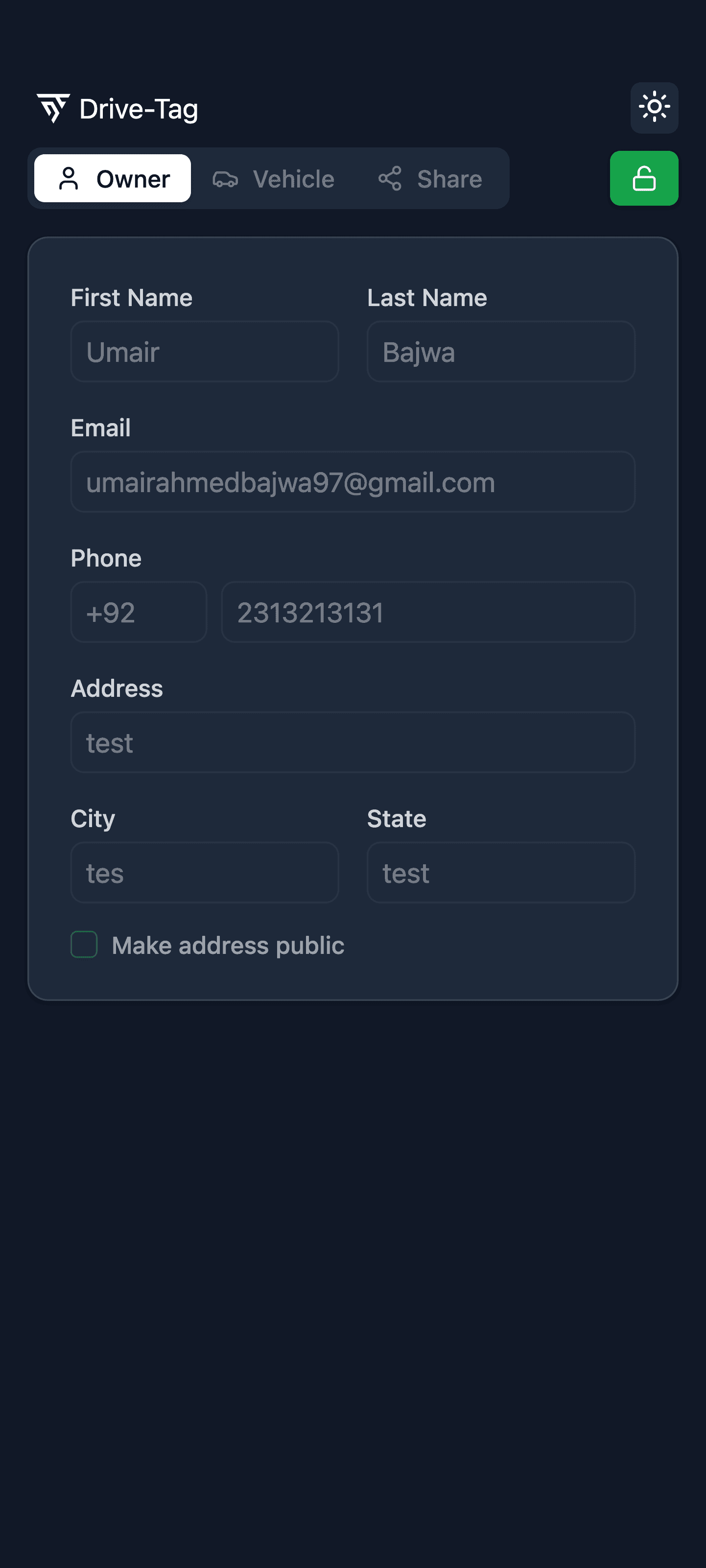 Drive-Tag — Shareable QR code that helps civilians screenshot 6