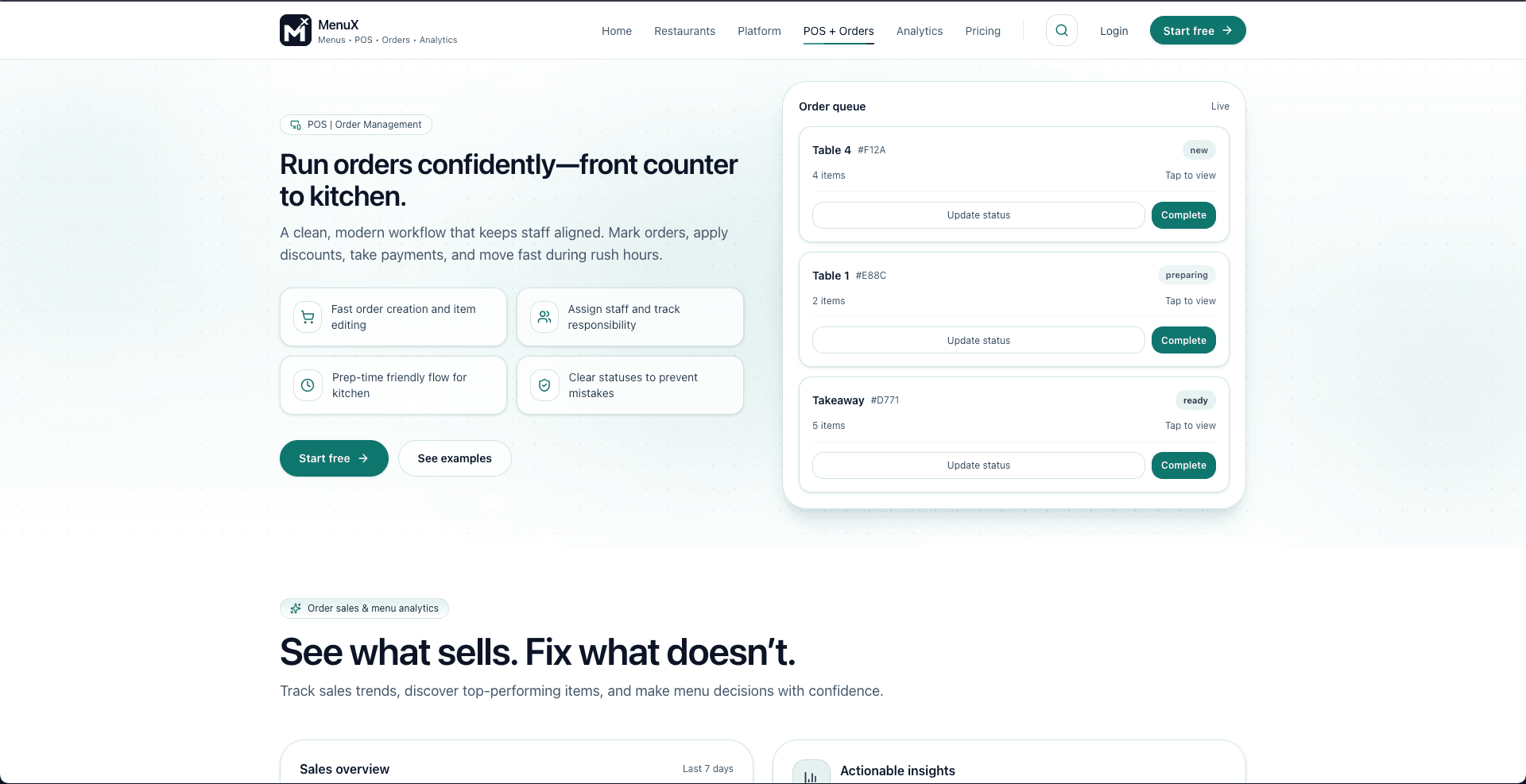 Menux — All-in-one restaurant manager screenshot 4