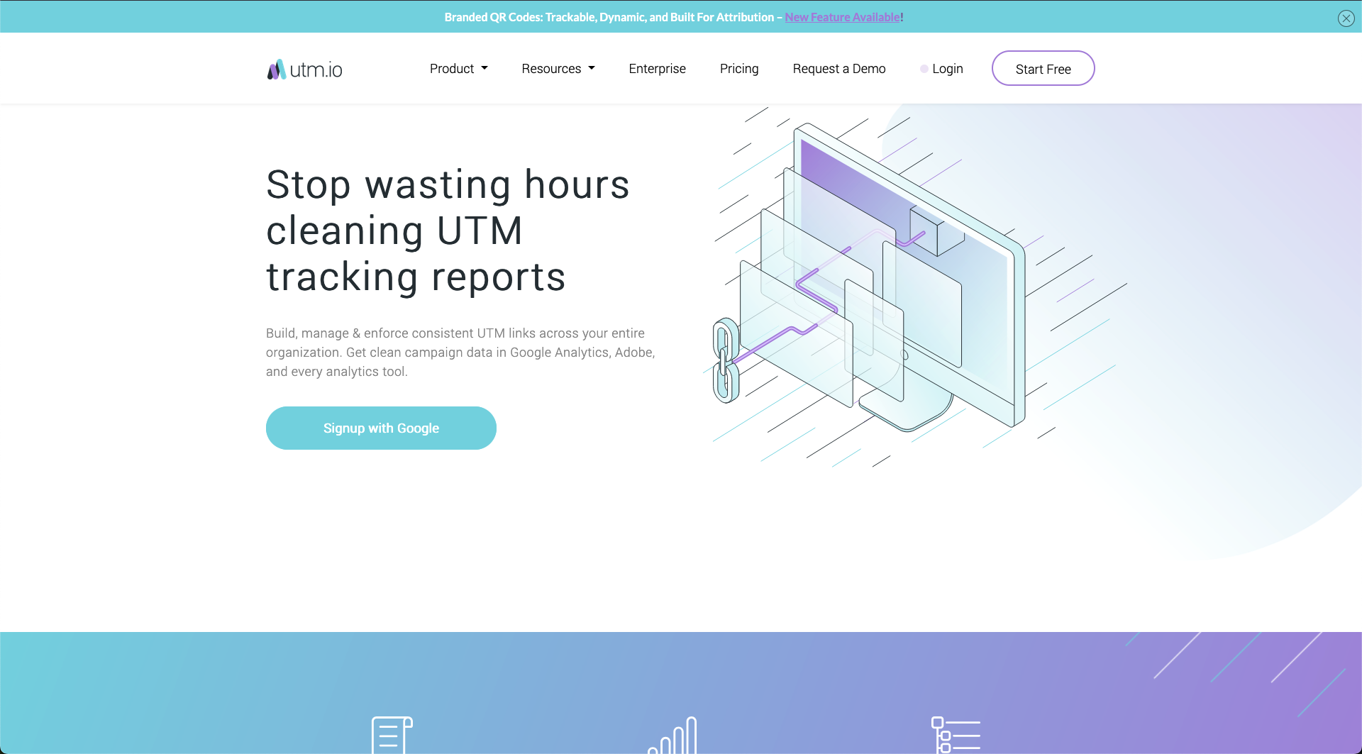 UTM.io — Build consistent UTMs across your team screenshot 1